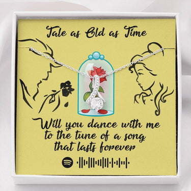 Beauty and the Beast Alluring Beauty Necklace - Love You This Much